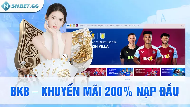 Top nhà cái tặng 38k miễn phí uy tín nhất thị trường 9 BK8 – Khuyến mãi 200% nạp đầu