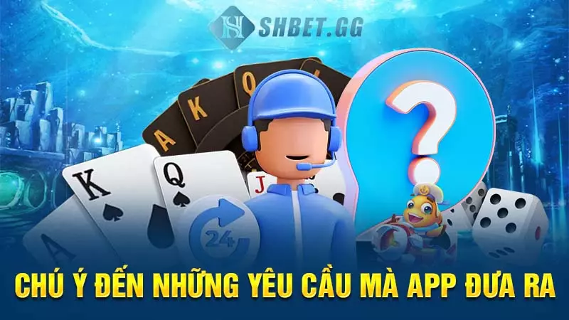 Tải Thabet nhanh chóng trong vài nốt nhạc 7 Chú ý đến những yêu cầu mà app đưa ra