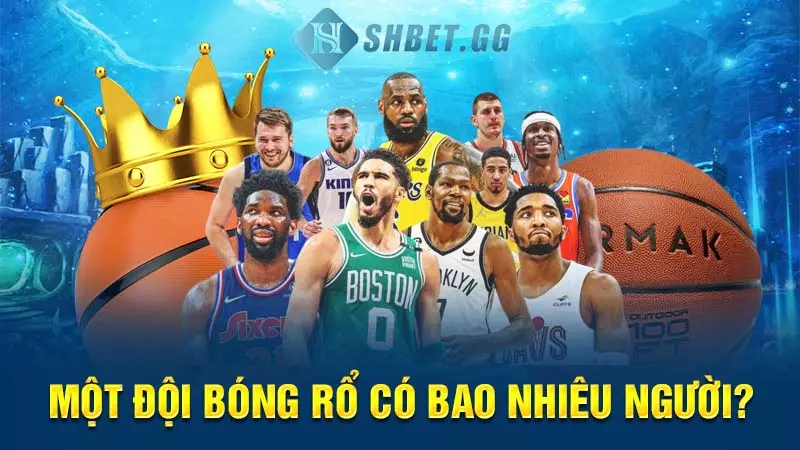 Một đội bóng rổ có bao nhiêu người và các vị trí cụ thể? 4 Một đội bóng rổ có bao nhiêu người?